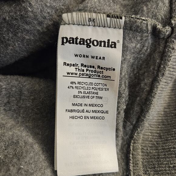 Patagonia Live Simply Winding Uprisal Hoodie Men's Large Classic Gray - Picture 6 of 7